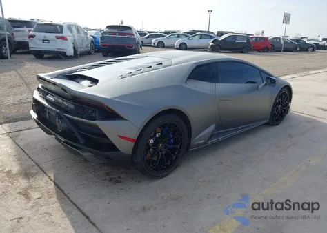 2021 Lamborghini Huracan Evo Coupe из США, поврежденный, VIN ZHWUF5ZF7MLA16280